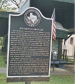 Jay Gould RR car plaque